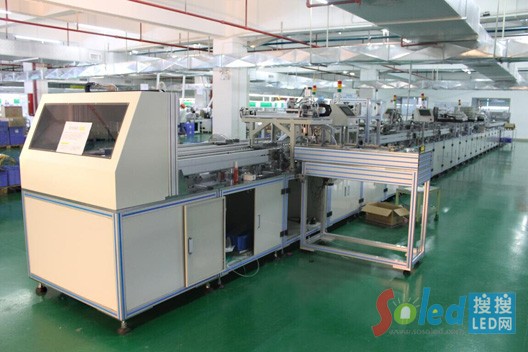 ADAYO華陽光電LED全自動化生產(chǎn)線正式啟用